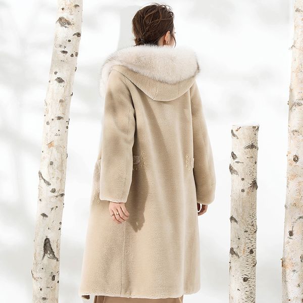women's fur & faux real coat women sheep shearing winter collar jacket clothes 2021 manteau femme f808 yy1025, Black
women's fur & faux real coat women sheep shearing winter collar jacket clothes 2021 manteau femme f808 yy1025, Black