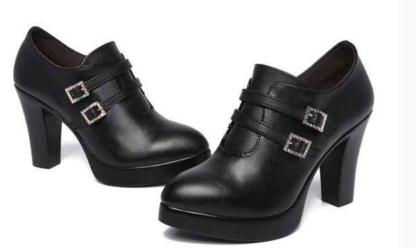 women's shoes in spring and autumn high coarse heel pointed end waterproof table 5.5cm,8.5cm @2123, Black
women's shoes in spring and autumn high coarse heel pointed end waterproof table 5.5cm,8.5cm @2123, Black
