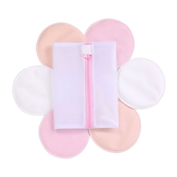 nursing breast pads - washable breast pads, 6 pcs (3 paris) organic bamboo nursing pads reusable nursing pads soft absorbent, White
nursing breast pads - washable breast pads, 6 pcs (3 paris) organic bamboo nursing pads reusable nursing pads soft absorbent, White