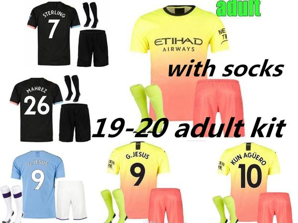 19 20 soccer jersey city 2019 g. jesus mahrez de bruyne kun aguero football kit shirt mendy man uniforms goalkeeper sets, Black
19 20 soccer jersey city 2019 g. jesus mahrez de bruyne kun aguero football kit shirt mendy man uniforms goalkeeper sets, Black
