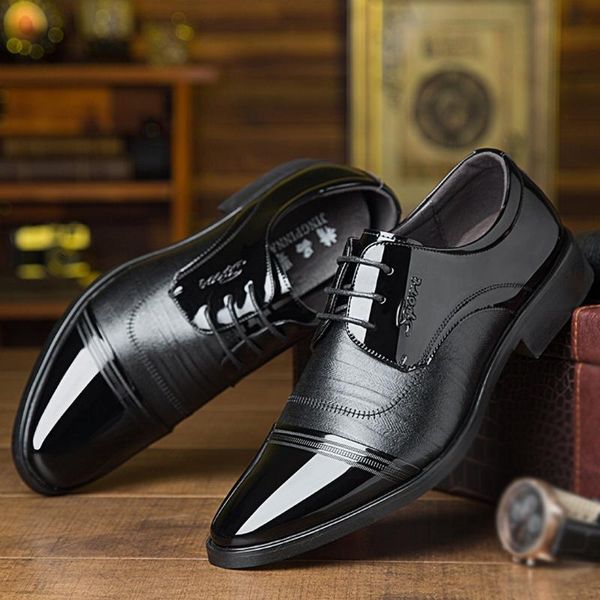 kancoold new classic dress men shoes fashion business lace-up shoes men pointed toe fashion casual leather black 1213
kancoold new classic dress men shoes fashion business lace-up shoes men pointed toe fashion casual leather black 1213