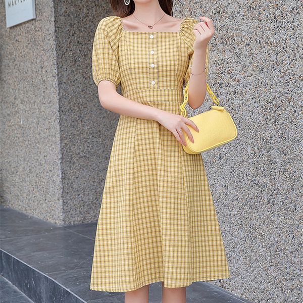 uego preppy style japan plaid sweet girl's chic dress korea design slim ins fashion summer dress women holiday casual midi, Black;gray
uego preppy style japan plaid sweet girl's chic dress korea design slim ins fashion summer dress women holiday casual midi, Black;gray