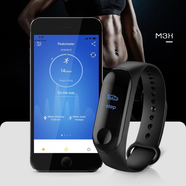 latest m3x smart watch heart rate blood pressure monitor sports tracker bracelet women men 2020 new
latest m3x smart watch heart rate blood pressure monitor sports tracker bracelet women men 2020 new