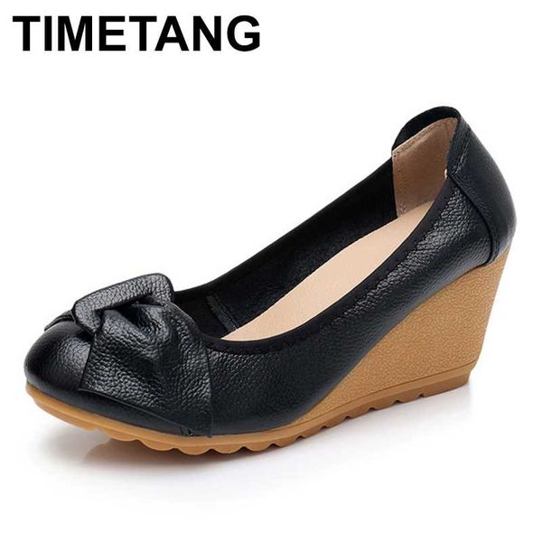 timetang elegant women wedge shoes for wedding party lady genuine leather pumps woman high heels shoes, Black
timetang elegant women wedge shoes for wedding party lady genuine leather pumps woman high heels shoes, Black