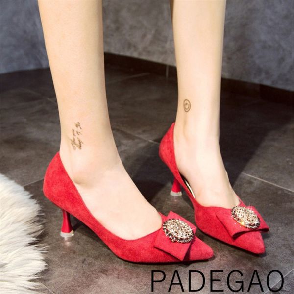 2019 spring womens shoes heels crystal korean style pointed toe luxury designers shoes, Black
2019 spring womens shoes heels crystal korean style pointed toe luxury designers shoes, Black