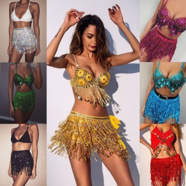 2018 new women girl 8colors skirt belly dancer sequins tassel fringe hip scarf belt waist wrap skirt lady fashion clubwear, Black
2018 new women girl 8colors skirt belly dancer sequins tassel fringe hip scarf belt waist wrap skirt lady fashion clubwear, Black