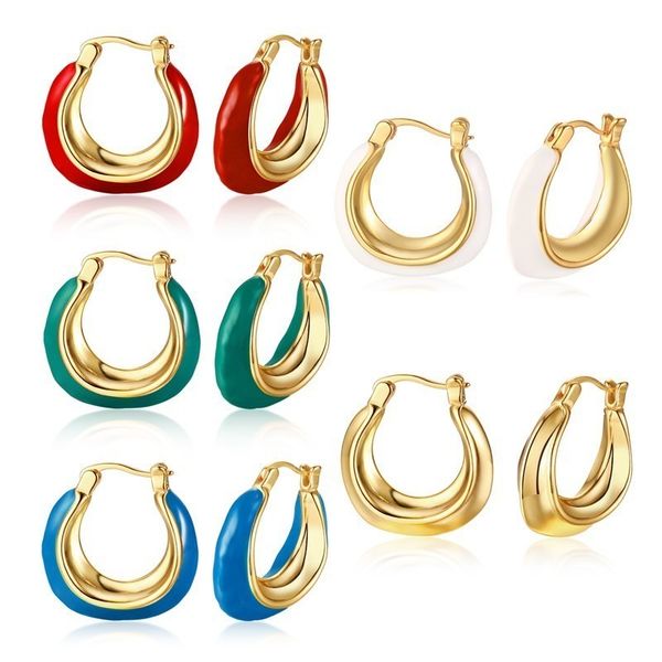 vnox 5 color option hoop earrings for women party jewelry gold color metal statement earring for lady female brinco arete bijoux, Golden
vnox 5 color option hoop earrings for women party jewelry gold color metal statement earring for lady female brinco arete bijoux, Golden