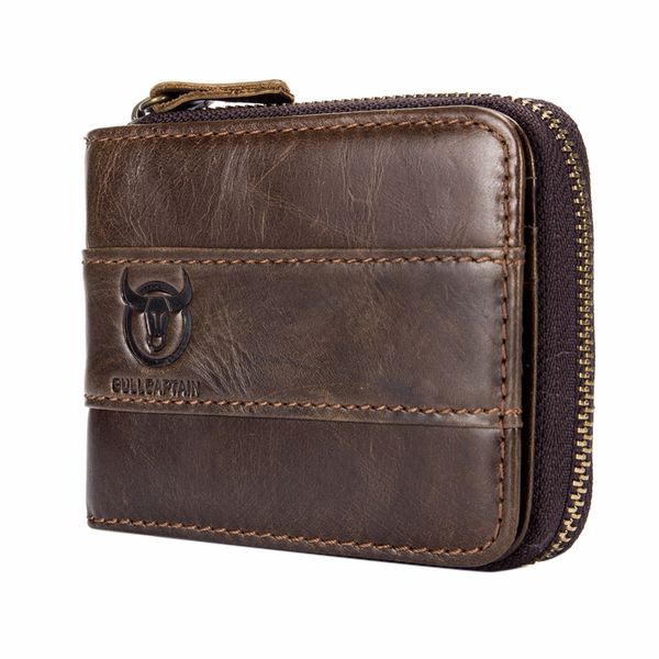 bull captain men solid short wallet bags leather casual bifold card holder coin purse driving card multi-function pack, Red;black
bull captain men solid short wallet bags leather casual bifold card holder coin purse driving card multi-function pack, Red;black