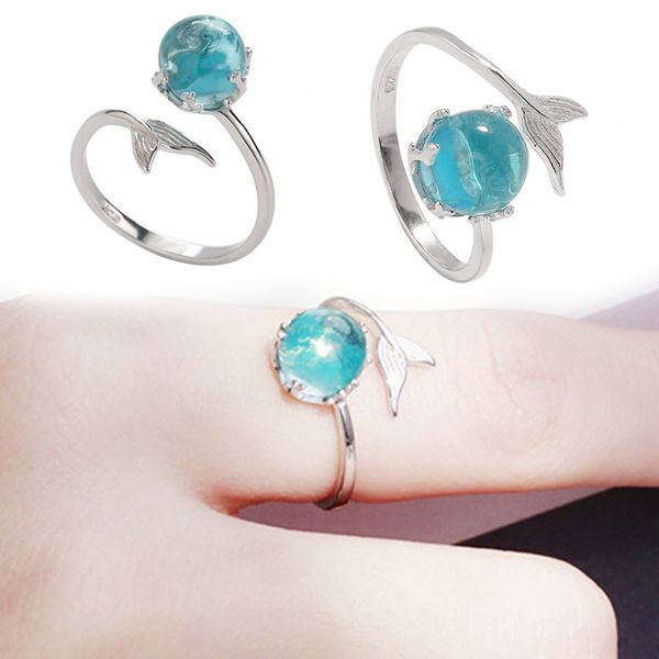 1pc exquisite party adjustable silver blue crystal wedding allergy 2019 new arrival mermaid bubble open ring, Slivery;golden
1pc exquisite party adjustable silver blue crystal wedding allergy 2019 new arrival mermaid bubble open ring, Slivery;golden