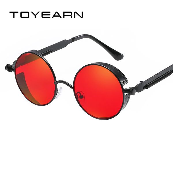 toyearn gothic round steampunk sunglasses men brand designer vintage sunglasses women male retro sun glasses for male uv400, White;black
toyearn gothic round steampunk sunglasses men brand designer vintage sunglasses women male retro sun glasses for male uv400, White;black