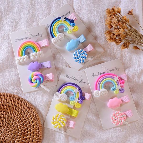 cute girl cloud lollipop rainbow hairpins cartoon bobby pin hair clips for girls children headband kids accessories, Slivery;white
cute girl cloud lollipop rainbow hairpins cartoon bobby pin hair clips for girls children headband kids accessories, Slivery;white