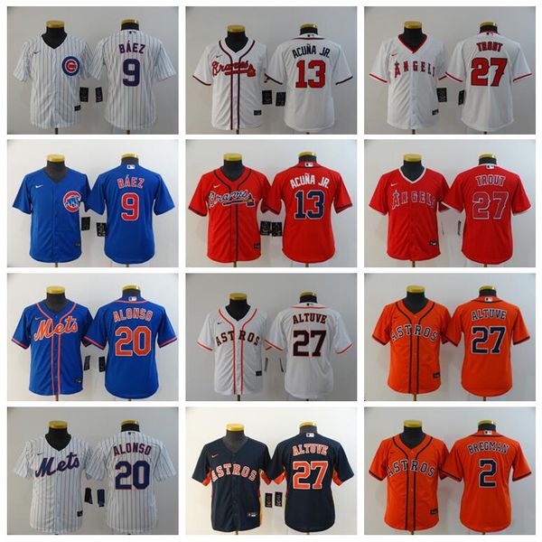 youth ronald acuna jr. jersey 2020 kids baseball 20 pete alonso 9 javier baez 27 mike trout 27 jose altuve 2 alex bregman, Blue;black
youth ronald acuna jr. jersey 2020 kids baseball 20 pete alonso 9 javier baez 27 mike trout 27 jose altuve 2 alex bregman, Blue;black