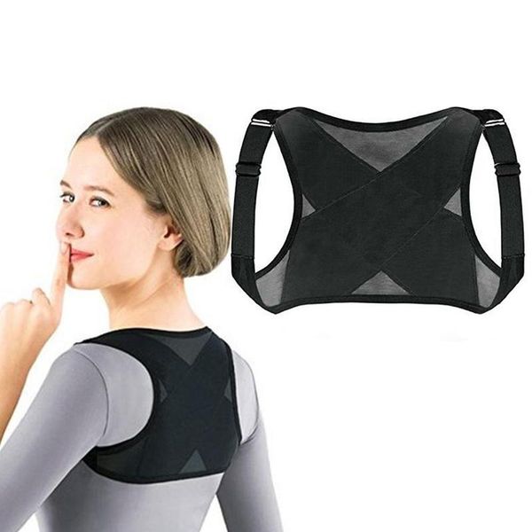 adjustable posture corrector brace humpback shoulder posture correction belt mesh net breathable back spine support belts, Black;blue
adjustable posture corrector brace humpback shoulder posture correction belt mesh net breathable back spine support belts, Black;blue