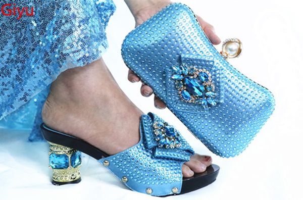 doershow fashion women nice sky blue shoes and bag set to match italian shoes with matching bags for party slp1-33, Black
doershow fashion women nice sky blue shoes and bag set to match italian shoes with matching bags for party slp1-33, Black