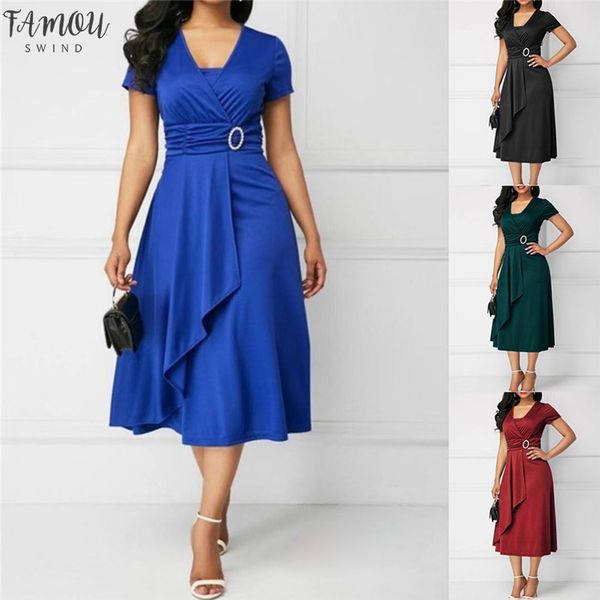 elegant asymmetric midi dress women autumn summer solid casual short sleeve v-neck dress plus size high waist s-5xl, Black;gray
elegant asymmetric midi dress women autumn summer solid casual short sleeve v-neck dress plus size high waist s-5xl, Black;gray