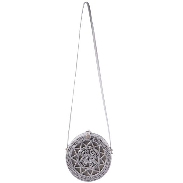 white round rattan bags for women boho beach crossbody straw handmade woven circle shoulder bag female handbags
white round rattan bags for women boho beach crossbody straw handmade woven circle shoulder bag female handbags