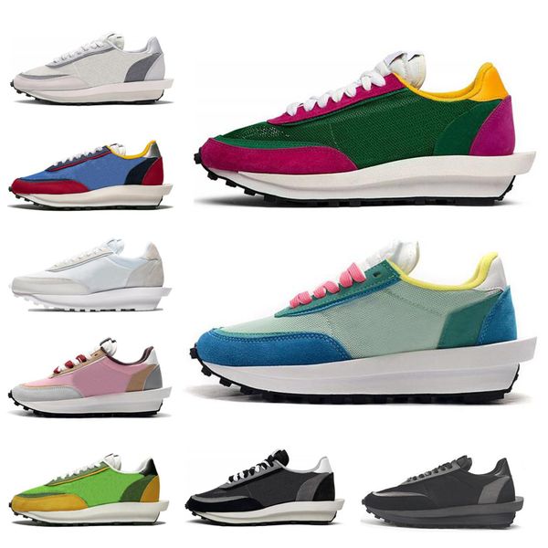 new ldv waffle men women running shoes white nylon pink green gusto varsity blue green mens trainers sports sneakers 36-45
new ldv waffle men women running shoes white nylon pink green gusto varsity blue green mens trainers sports sneakers 36-45