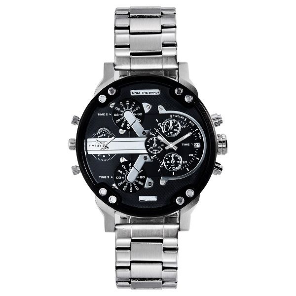 dz7312 dz7313 dz7333 casual business quartz calendar men's watch three-eyed six-pin large dial folded steel buckle ing, Slivery;brown
dz7312 dz7313 dz7333 casual business quartz calendar men's watch three-eyed six-pin large dial folded steel buckle ing, Slivery;brown