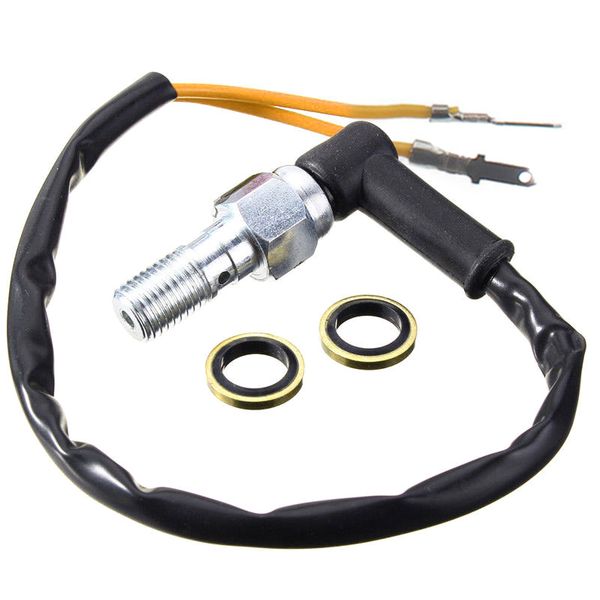 universal motorcycle hydraulic brake pressure rear light switch with washers banjo bolt 10mm x1.25 pitch nj88
universal motorcycle hydraulic brake pressure rear light switch with washers banjo bolt 10mm x1.25 pitch nj88