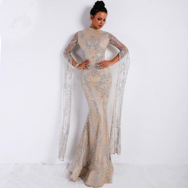 casual dresses winter long sleeve ganzy sequined turtleneck celebrity elegant night club evening party bodycon, Black;gray
casual dresses winter long sleeve ganzy sequined turtleneck celebrity elegant night club evening party bodycon, Black;gray