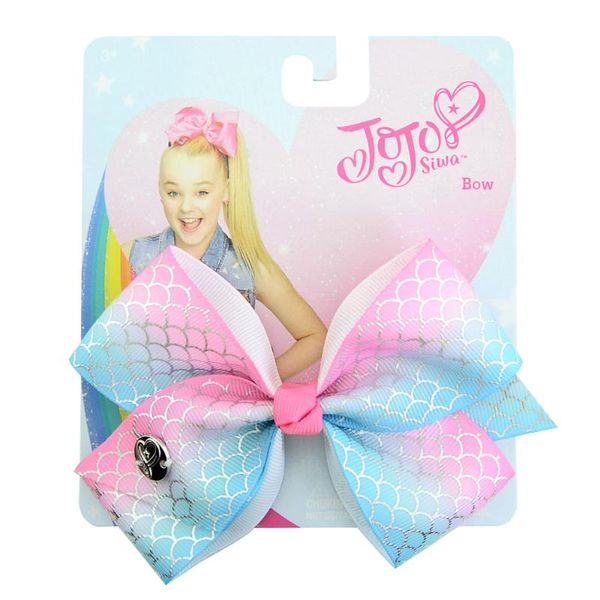 1pcs 5" jojo hair clip solid print unicorn rainbow scale bows with clips for girls hairpins barrette hair accessories, Slivery;white
1pcs 5" jojo hair clip solid print unicorn rainbow scale bows with clips for girls hairpins barrette hair accessories, Slivery;white