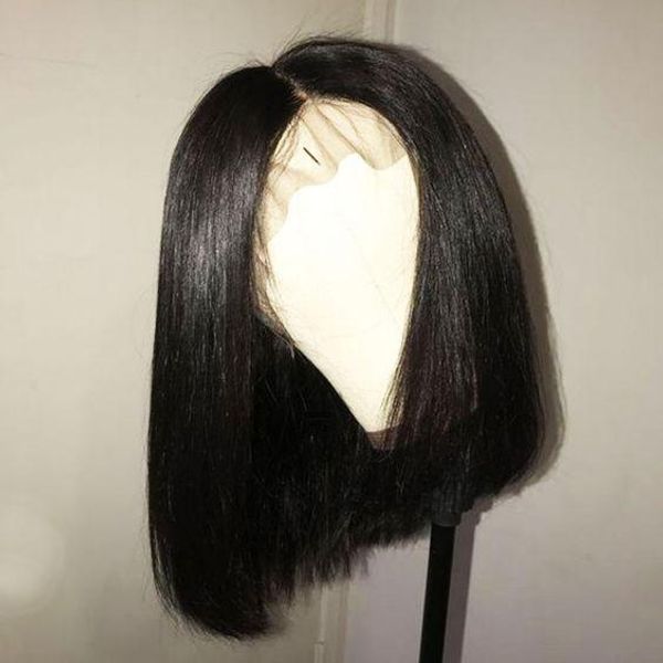 13*4 lace front human hair wigs for women brazilian bob lace frontal wig pre plucked with baby hair remy hair black color
13*4 lace front human hair wigs for women brazilian bob lace frontal wig pre plucked with baby hair remy hair black color