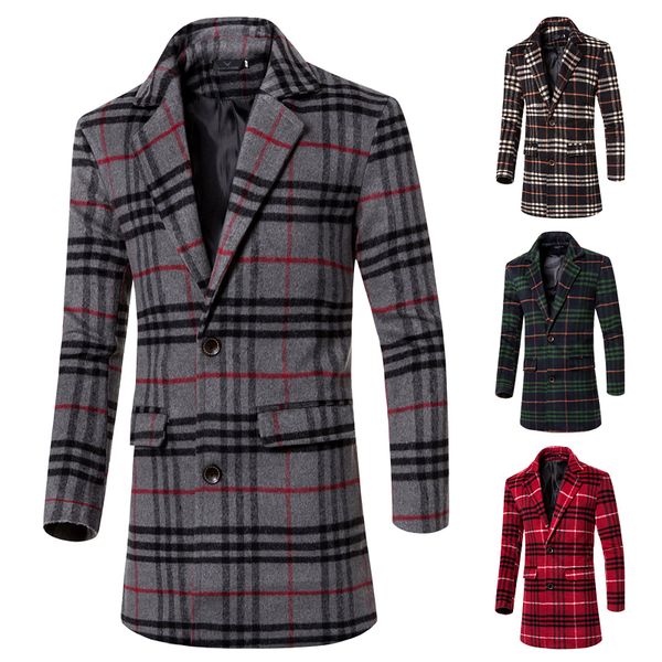 new 2017 autumn and winter slim medium-long male trench male casual woolen outerwear wool coat, Tan;black
new 2017 autumn and winter slim medium-long male trench male casual woolen outerwear wool coat, Tan;black