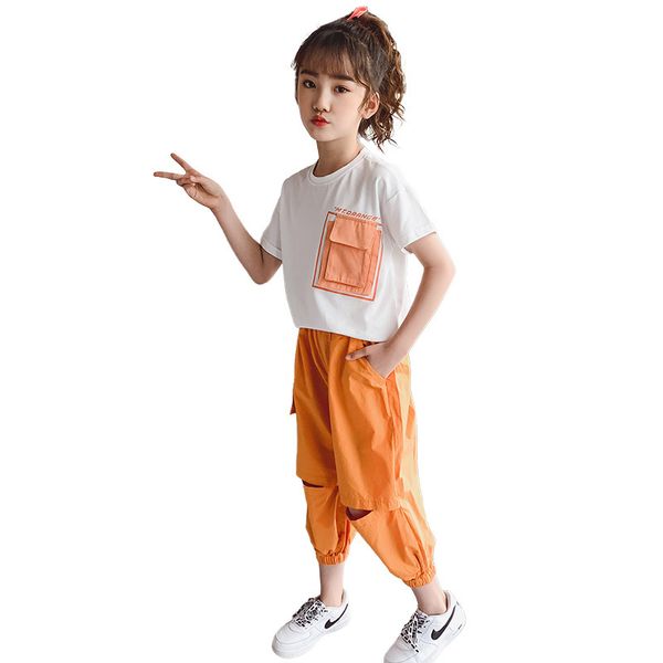girls clothes 2020 new children's summer egirl cotton short-sleeved sports cropped pants teenage girls clothing 7 10 11 12 year, White
girls clothes 2020 new children's summer egirl cotton short-sleeved sports cropped pants teenage girls clothing 7 10 11 12 year, White