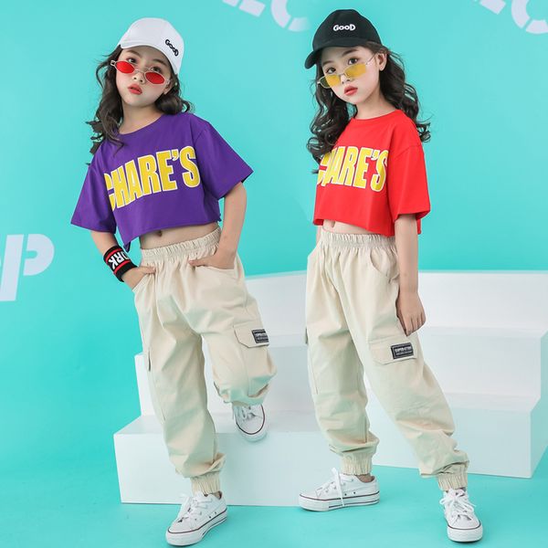 children ballroom dancing clothes cool hip hop clothing loose casual pants crop t shirt for girls dance costumes dancewear, Black;red
children ballroom dancing clothes cool hip hop clothing loose casual pants crop t shirt for girls dance costumes dancewear, Black;red