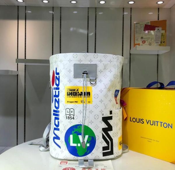 2019 new de igner m44616 zaino chalk backpack brand bag fa hion how white black leather travel bag
2019 new de igner m44616 zaino chalk backpack brand bag fa hion how white black leather travel bag
