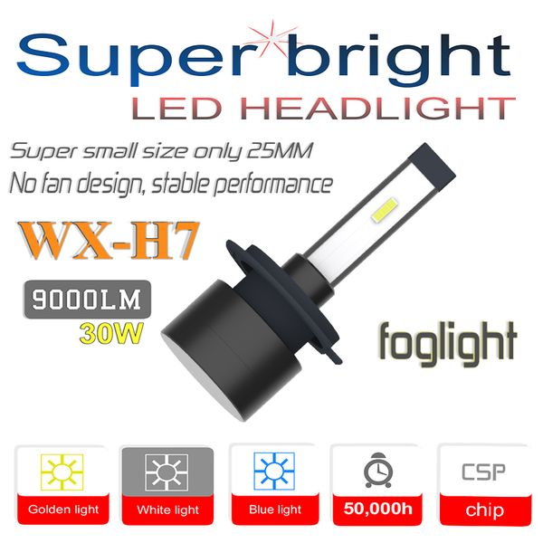 wx-h7 car led headlight bulbs fog light, super mini 30w 6000k 9000lm, h1 h3 h4/hb2 880/881/h27 9005/hb3 9006/hb4 h8 h9 h11 5202
wx-h7 car led headlight bulbs fog light, super mini 30w 6000k 9000lm, h1 h3 h4/hb2 880/881/h27 9005/hb3 9006/hb4 h8 h9 h11 5202