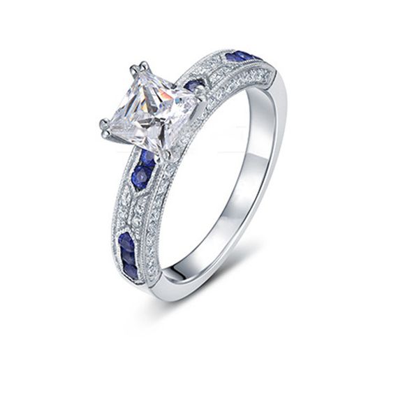 european and american classic lady simulation drill deep blue zircon silver plated platinum claw set square wedding party engagement ring, Golden;silver
european and american classic lady simulation drill deep blue zircon silver plated platinum claw set square wedding party engagement ring, Golden;silver