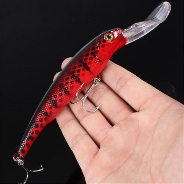 1pcs жесткий пластик minnow рыболовную приманку 28g / 16.5cm большой воблер искусственная приманка пече bass троллинг щука карп приманки акс
1pcs жесткий пластик minnow рыболовную приманку 28g / 16.5cm большой воблер искусственная приманка пече bass троллинг щука карп приманки акс