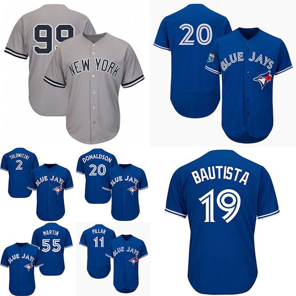 New Arrival 99 Judge Mens 20 Donaldson 19 Bautista Tulowitzki 55 Martin 11 Pillar Grey Jerseys S-3XL
New Arrival 99 Judge Mens 20 Donaldson 19 Bautista Tulowitzki 55 Martin 11 Pillar Grey Jerseys S-3XL