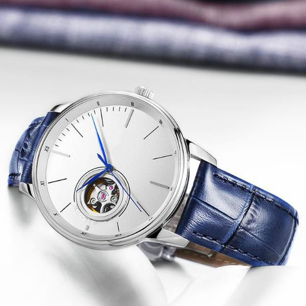 fashion men's mechanical watch true belt leisure trend waterproof hollow watch sapphire crystal glass mirror butterfly clasp, Slivery;brown
fashion men's mechanical watch true belt leisure trend waterproof hollow watch sapphire crystal glass mirror butterfly clasp, Slivery;brown
