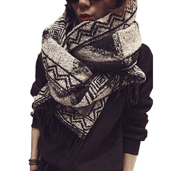 drop shipping heflashor women scarfs long soft scarves brief beach towel shawl cashmere tassel geometric shawl, Blue;gray
drop shipping heflashor women scarfs long soft scarves brief beach towel shawl cashmere tassel geometric shawl, Blue;gray