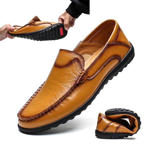 men loafers party shoes loafers leather moccasin wedding slip on shoes flat driving boat male gommino zapatos, Black
men loafers party shoes loafers leather moccasin wedding slip on shoes flat driving boat male gommino zapatos, Black