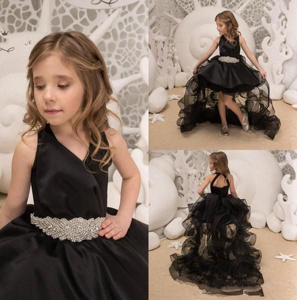 black first holy communion dresses princess v neck detachable train flower girls dress beaded birthday gown open back kids pageant dresses, White;blue
black first holy communion dresses princess v neck detachable train flower girls dress beaded birthday gown open back kids pageant dresses, White;blue