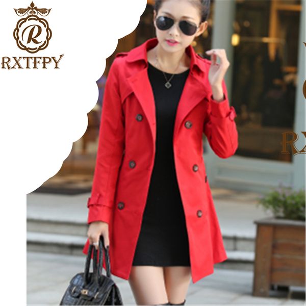 trench coat women in the long 2019 spring and autumn new korean version of women's coat fat mm slim slim double-breasted tr, Tan;black
trench coat women in the long 2019 spring and autumn new korean version of women's coat fat mm slim slim double-breasted tr, Tan;black