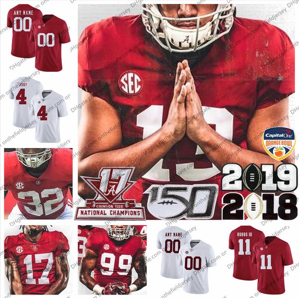 Custom Alabama Crimson Tide 5 Taulia Tagovailoa 13 Tua Tagovailoa 17 Jaylen Waddle 32 Dylan Moses 99 Raekwon Davis Football Jersey S-3XL
Custom Alabama Crimson Tide 5 Taulia Tagovailoa 13 Tua Tagovailoa 17 Jaylen Waddle 32 Dylan Moses 99 Raekwon Davis Football Jersey S-3XL