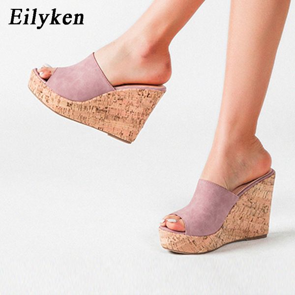 eilyken 2020 new summer woman shoes high heel platform wedge slippers fashion casual slides ladies peep toe gladiator sandals, Black
eilyken 2020 new summer woman shoes high heel platform wedge slippers fashion casual slides ladies peep toe gladiator sandals, Black