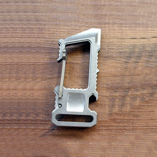 titanium tc4 cnc multi key carabiner key chain bottle opener crowbar outdoor self-defense survival edc tool
titanium tc4 cnc multi key carabiner key chain bottle opener crowbar outdoor self-defense survival edc tool