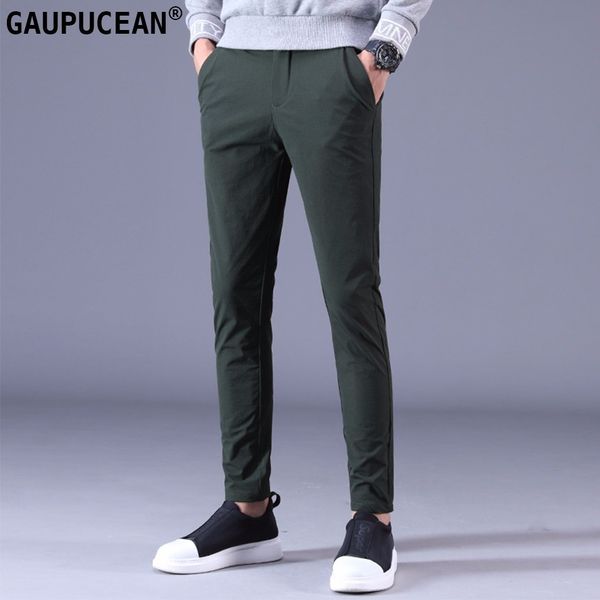 men pants slim 90% cotton spring autumn winter solid grey black green male young full length long chino man pencil trousers
men pants slim 90% cotton spring autumn winter solid grey black green male young full length long chino man pencil trousers