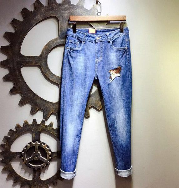 20ss luxury designer mens jeans denim fashion am cartoon embroidery brand pants mens jean motorcycle bike jeans high street designer pant, Blue
20ss luxury designer mens jeans denim fashion am cartoon embroidery brand pants mens jean motorcycle bike jeans high street designer pant, Blue
