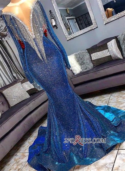 sequins mermaid prom dresses beads sheer neck long sleeves mermaid evening gowns tassels sweep train custom made formal party dress bc1367, Black
sequins mermaid prom dresses beads sheer neck long sleeves mermaid evening gowns tassels sweep train custom made formal party dress bc1367, Black