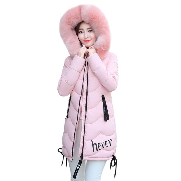 manteau femme hiver 2018 women winter warm coat fashion slim fir jacket thick fur collar outwear winter parka hooded coats, Black
manteau femme hiver 2018 women winter warm coat fashion slim fir jacket thick fur collar outwear winter parka hooded coats, Black