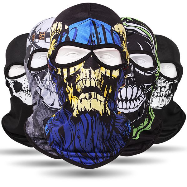 double eye hole skull hood halloween horror role-playing full face cover mask sweat-absorbent and breathable riding balaclava, Black;white
double eye hole skull hood halloween horror role-playing full face cover mask sweat-absorbent and breathable riding balaclava, Black;white