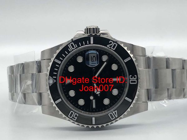 DP Factory High Quality Luxury Watches 116610 116610LN Automatic Black Dial Ceramic Bezel Mens Watch 316L Stainless Steel Mens Watches 40mm
DP Factory High Quality Luxury Watches 116610 116610LN Automatic Black Dial Ceramic Bezel Mens Watch 316L Stainless Steel Mens Watches 40mm