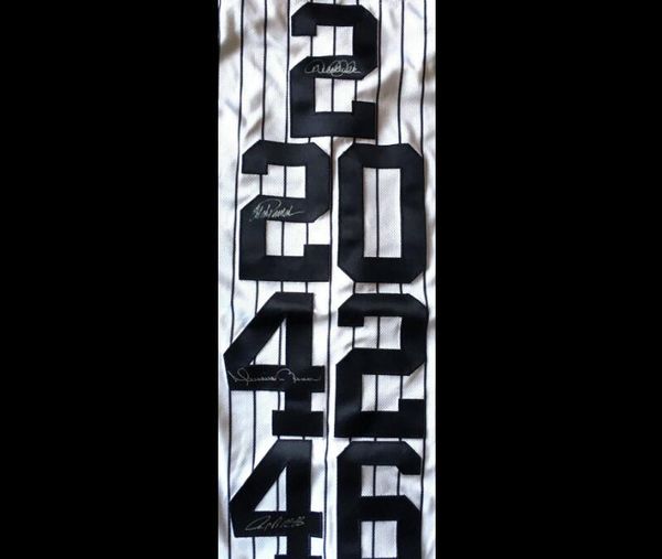 yankee s core 4 signed jersey derek jeter rivera pettitte posada auto steiner autographed jersey, Black
yankee s core 4 signed jersey derek jeter rivera pettitte posada auto steiner autographed jersey, Black