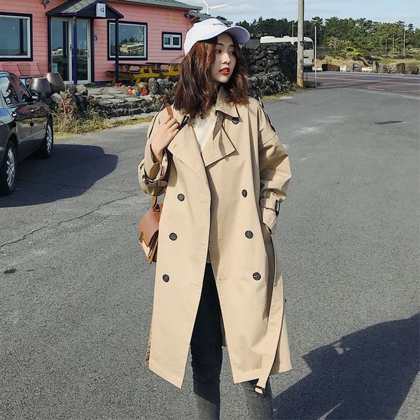 casual khaki trench coat women clothes 2019 new ladies oversized windbreaker spring autumn jacket female long coats overcoat 365, Tan;black
casual khaki trench coat women clothes 2019 new ladies oversized windbreaker spring autumn jacket female long coats overcoat 365, Tan;black